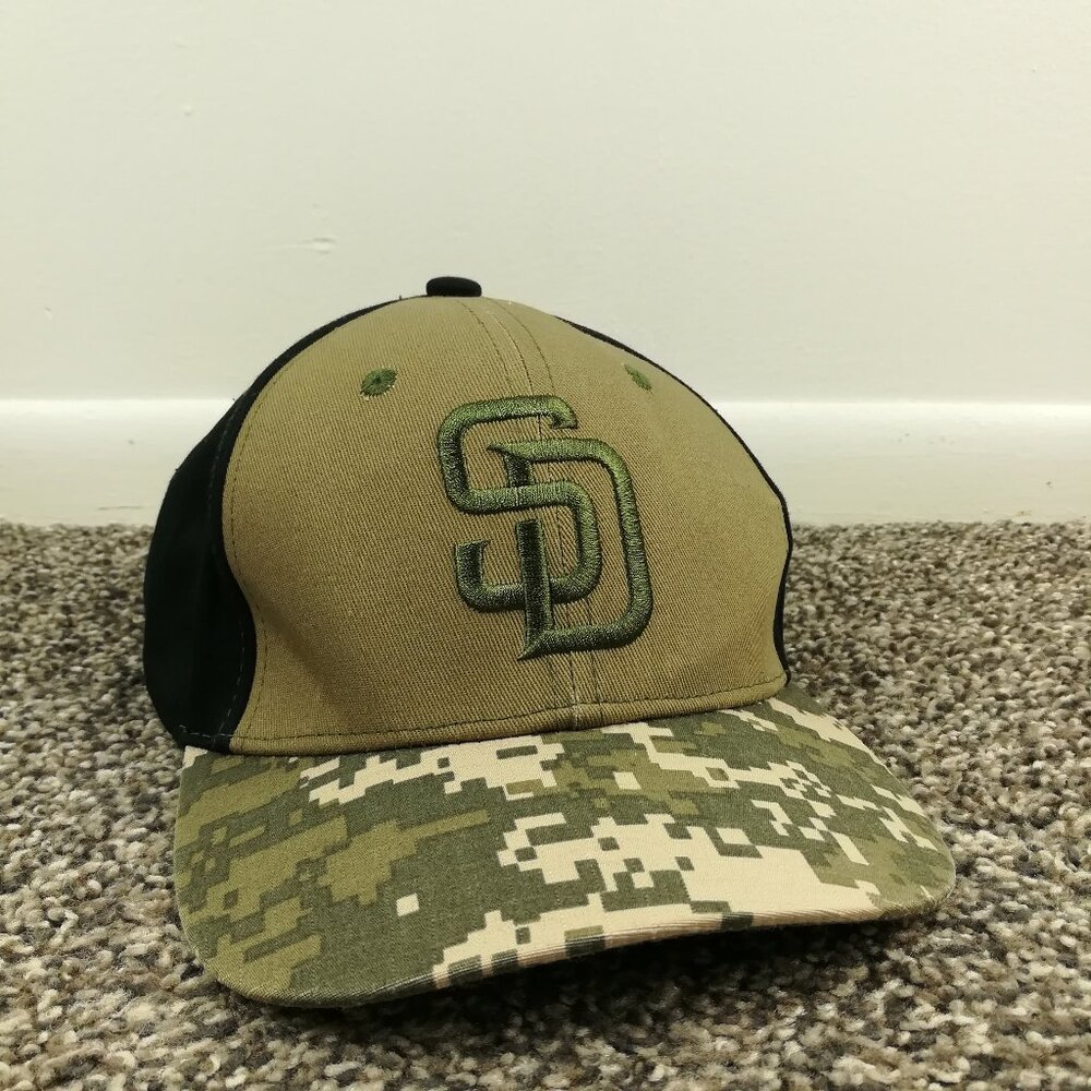 San Diego Padres Hat Cap Digi Camo Military Snapback Cotapaxi